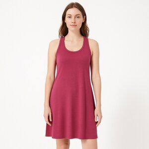 REITMANS Hyba pink athletic dress racer back soft jersey lightweight medium